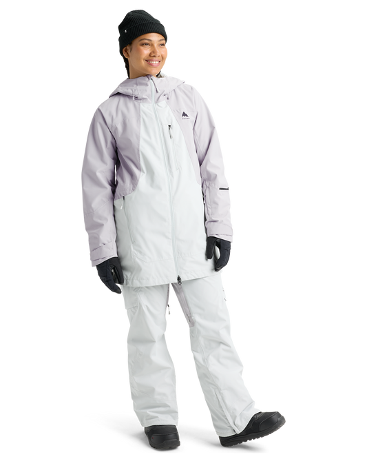 Burton Women's Reserve 2L Insulated Snow Jacket - Washed Lavender/Gray Cloud