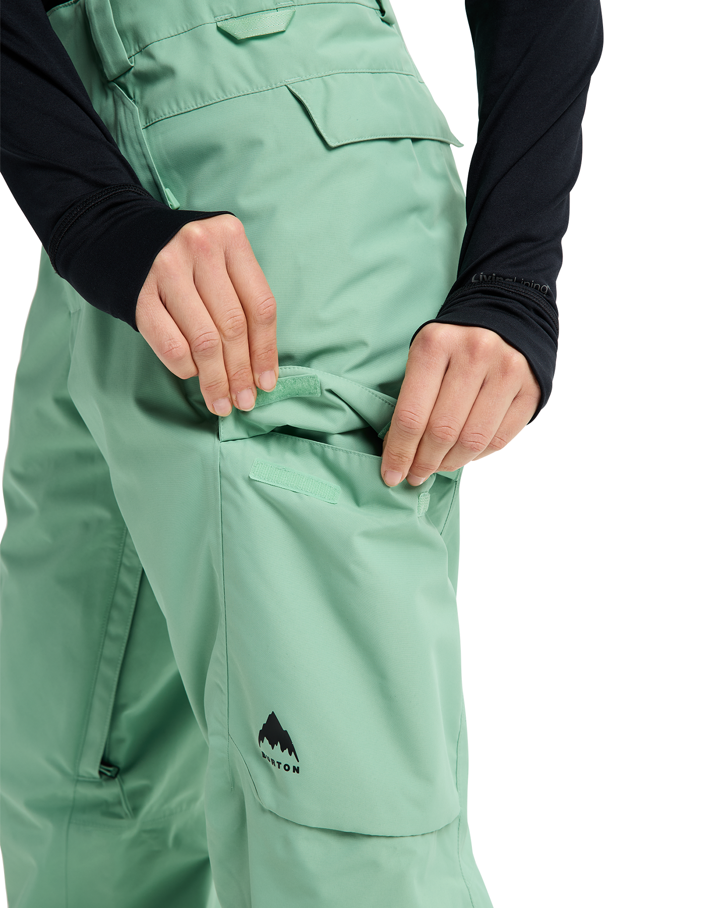 Burton Women's Reserve 2L Insulated Snow Pants - Soft Sage Women's Snow Pants - Trojan Wake Ski Snow