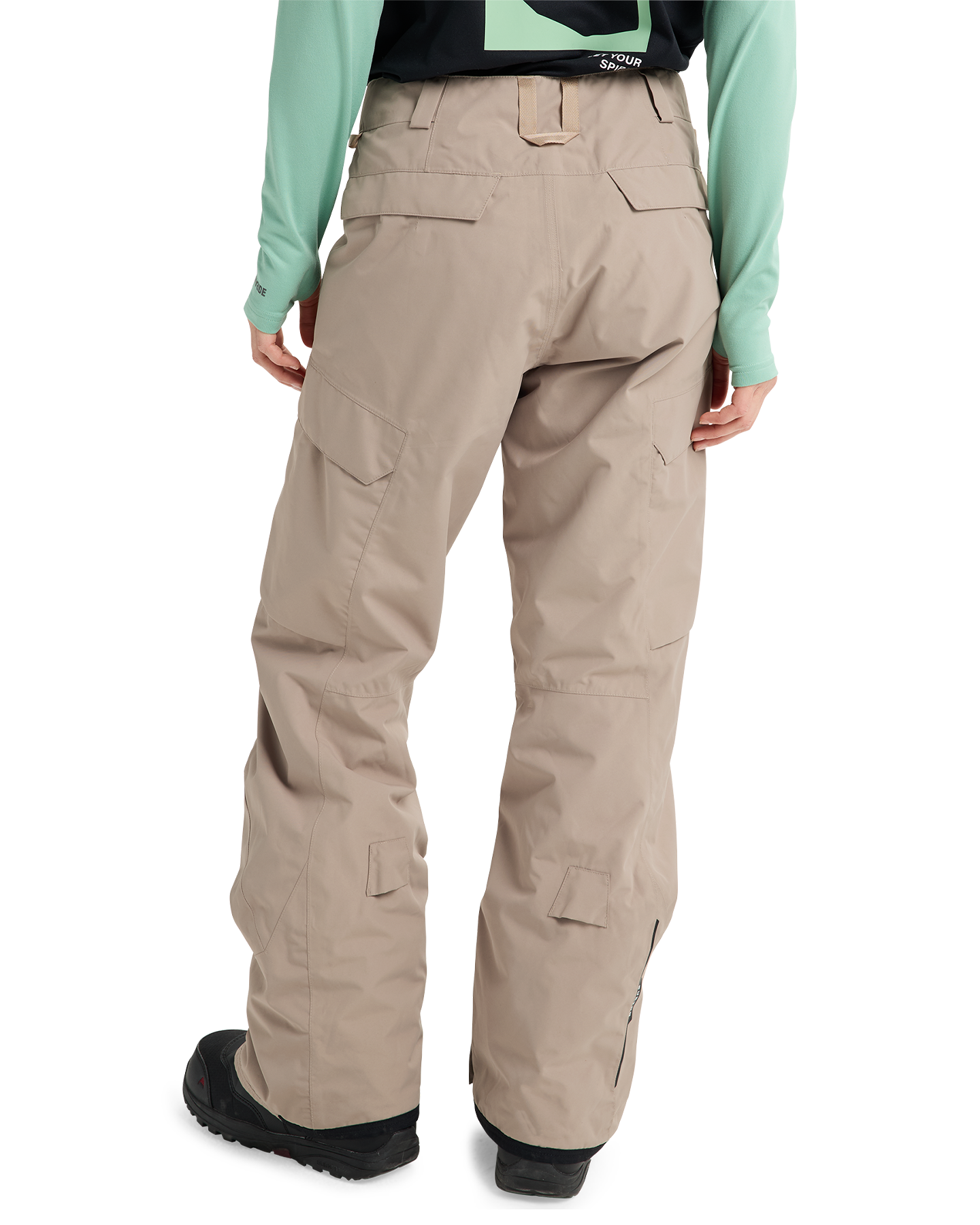 Burton Women's Reserve 2L Insulated Snow Pants - Summit Taupe Women's Snow Pants - Trojan Wake Ski Snow