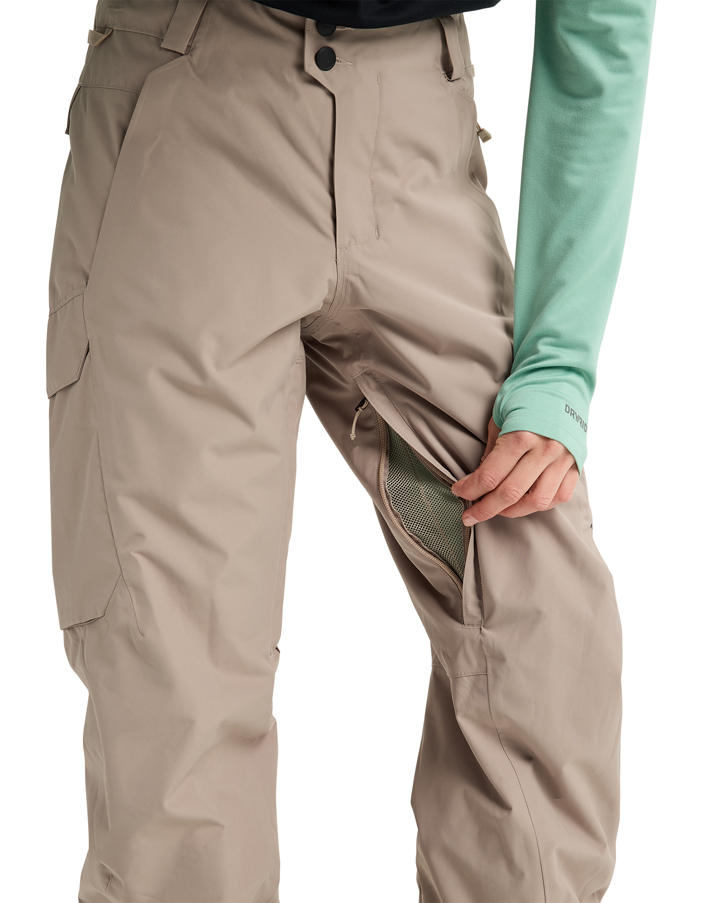 Burton Women's Reserve 2L Insulated Snow Pants - Summit Taupe Women's Snow Pants - Trojan Wake Ski Snow