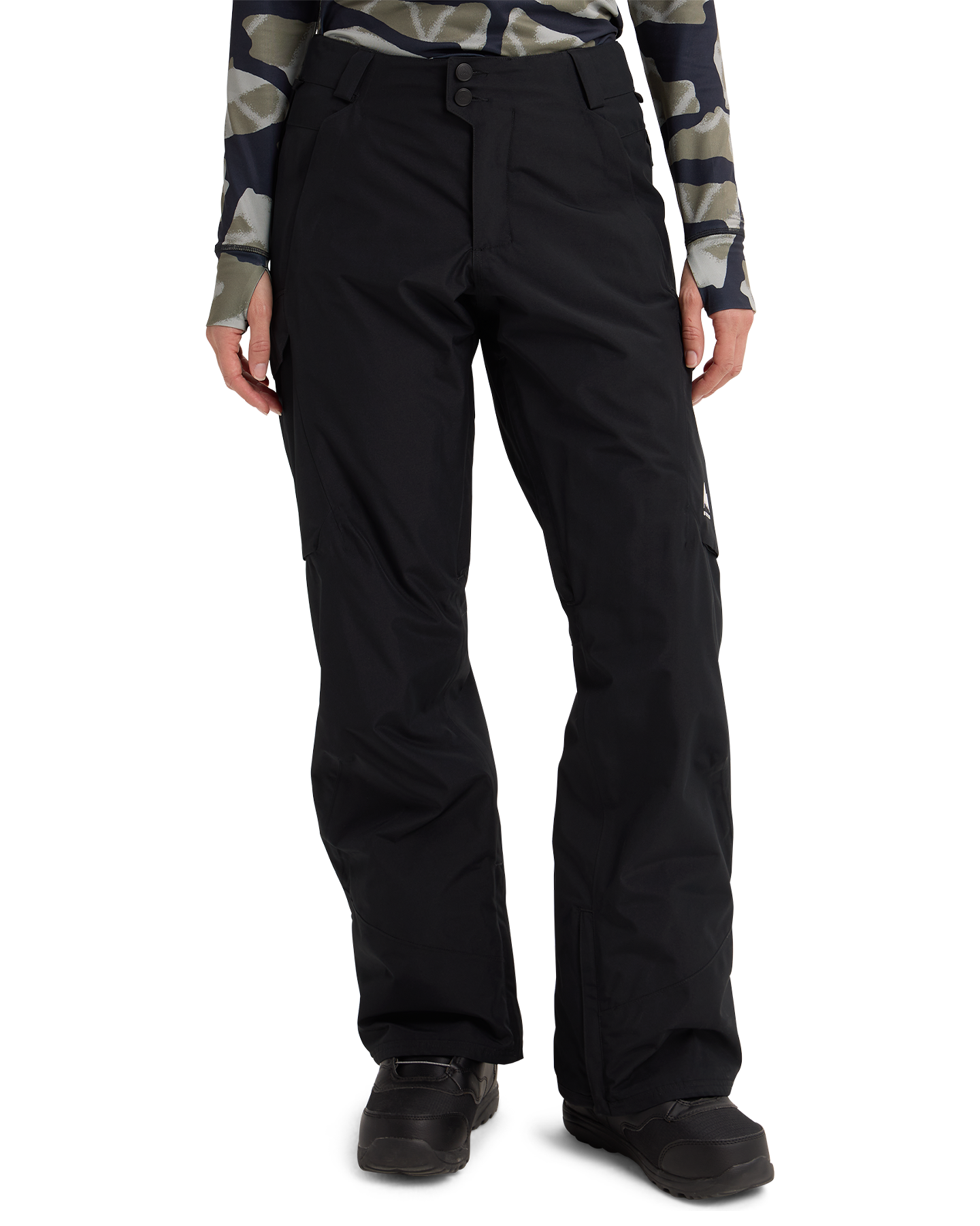 Burton Women's Reserve 2L Insulated Snow Pants - True Black Women's Snow Pants - Trojan Wake Ski Snow