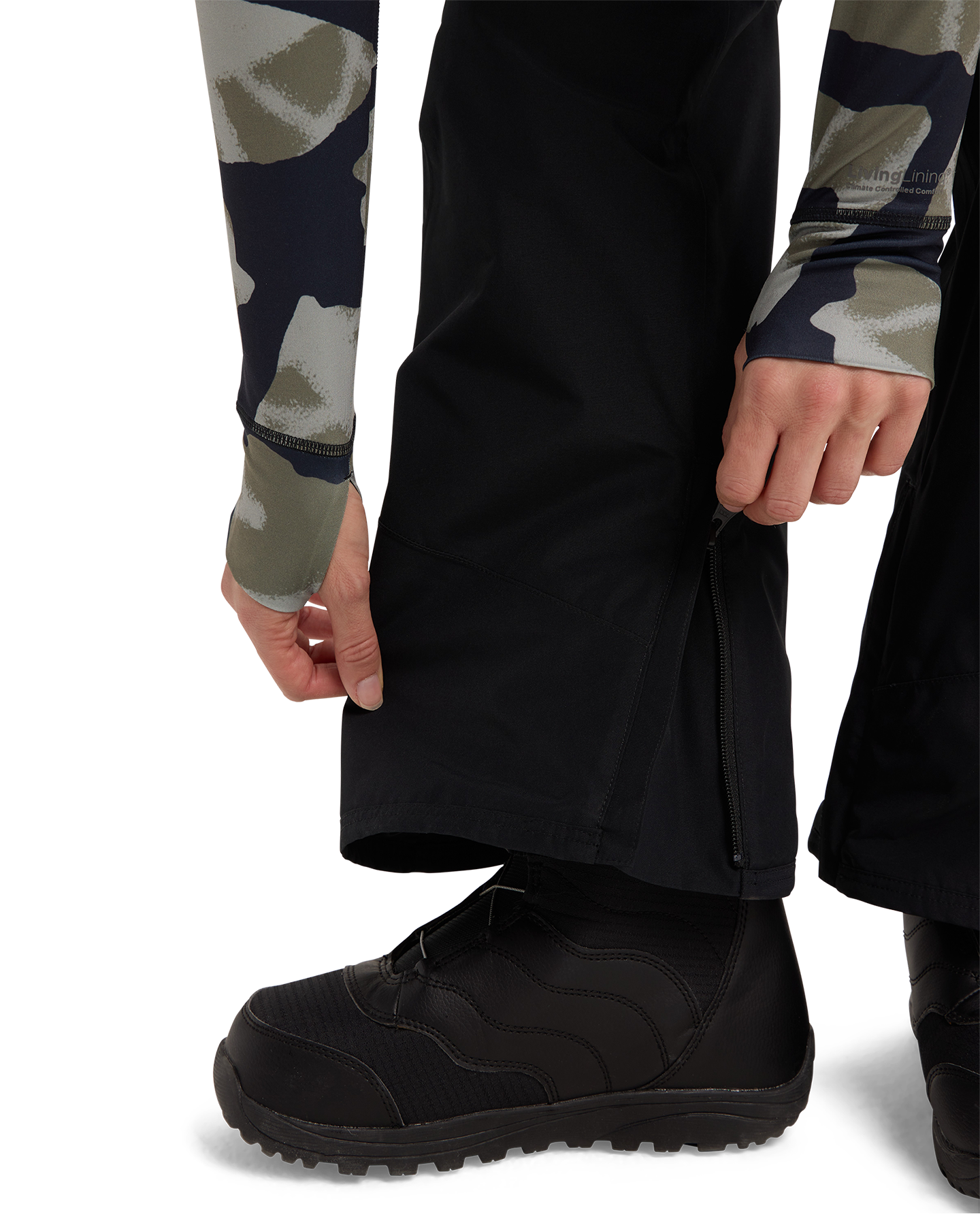 Burton Women's Reserve 2L Insulated Snow Pants - True Black Women's Snow Pants - Trojan Wake Ski Snow