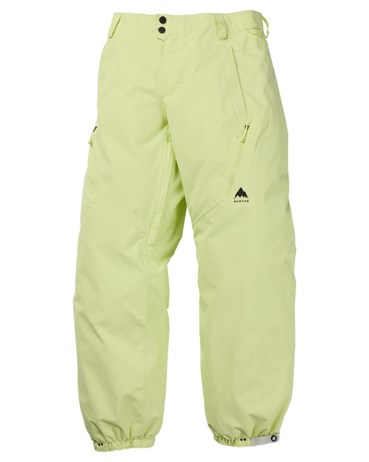 Burton Women's Reserve 2L Relaxed Snow Pants - Glow Yellow Green