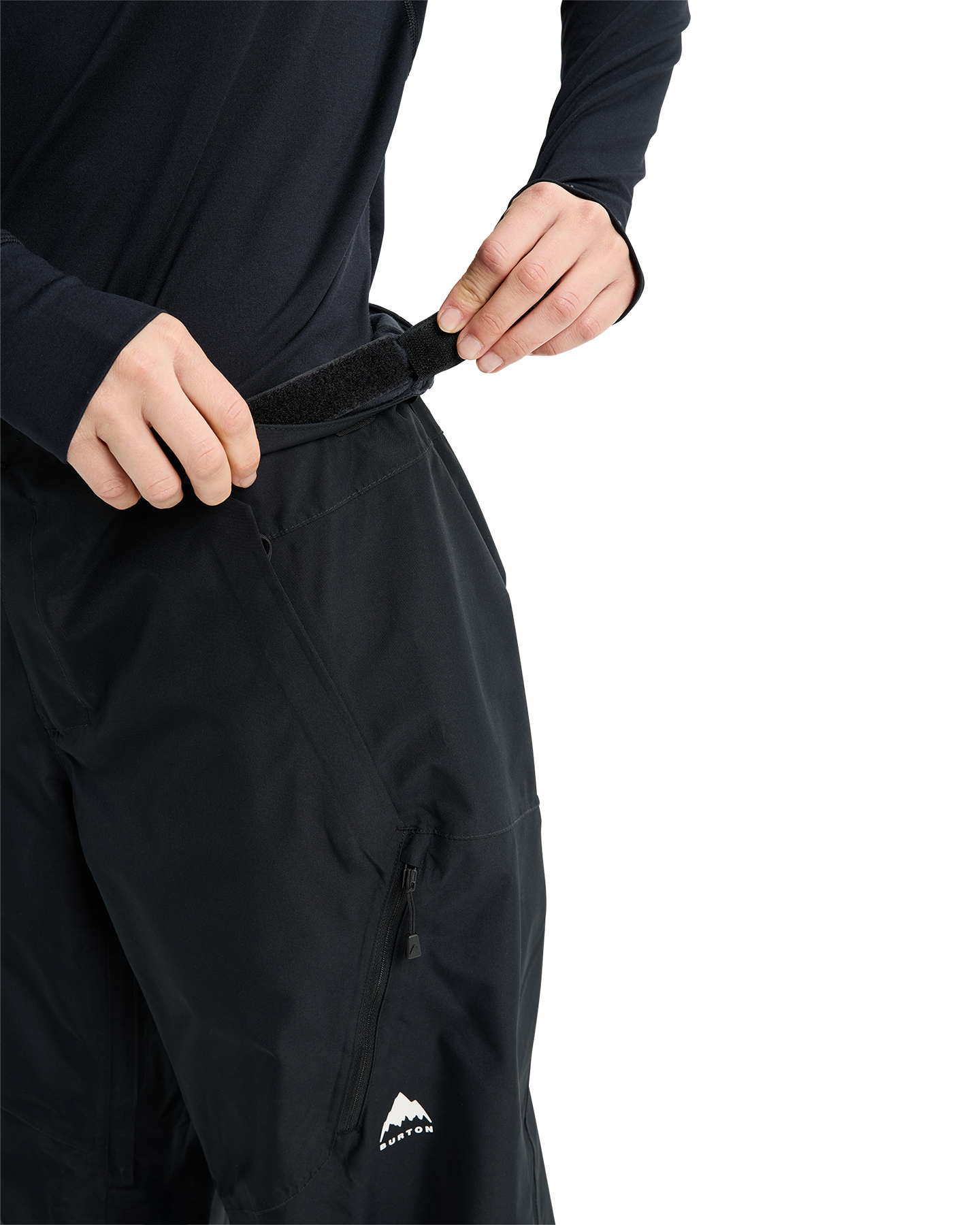 Burton Women's Reserve 2L Relaxed Snow Pants - True Black Women's Snow Pants - Trojan Wake Ski Snow