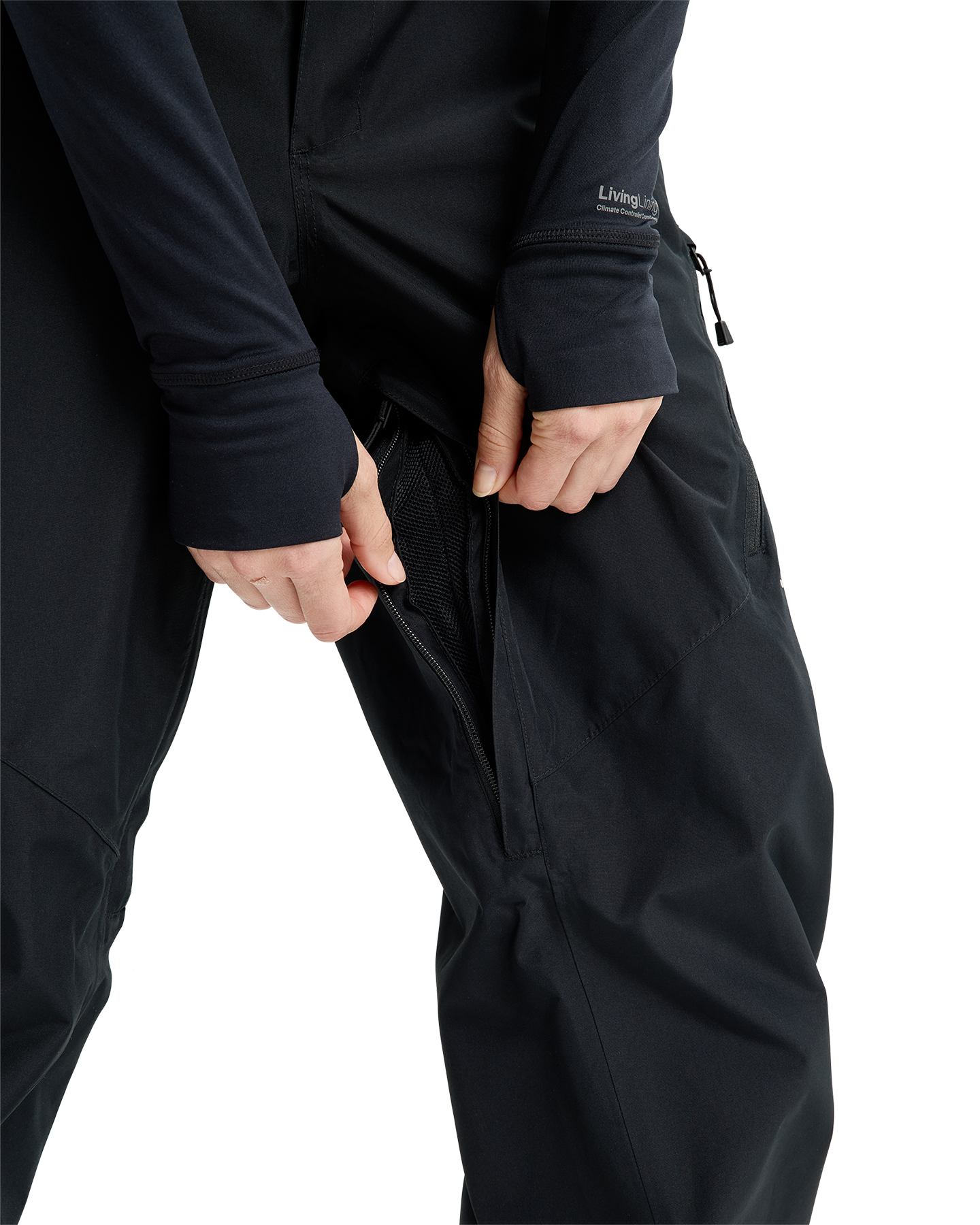 Burton Women's Reserve 2L Relaxed Snow Pants - True Black Women's Snow Pants - Trojan Wake Ski Snow