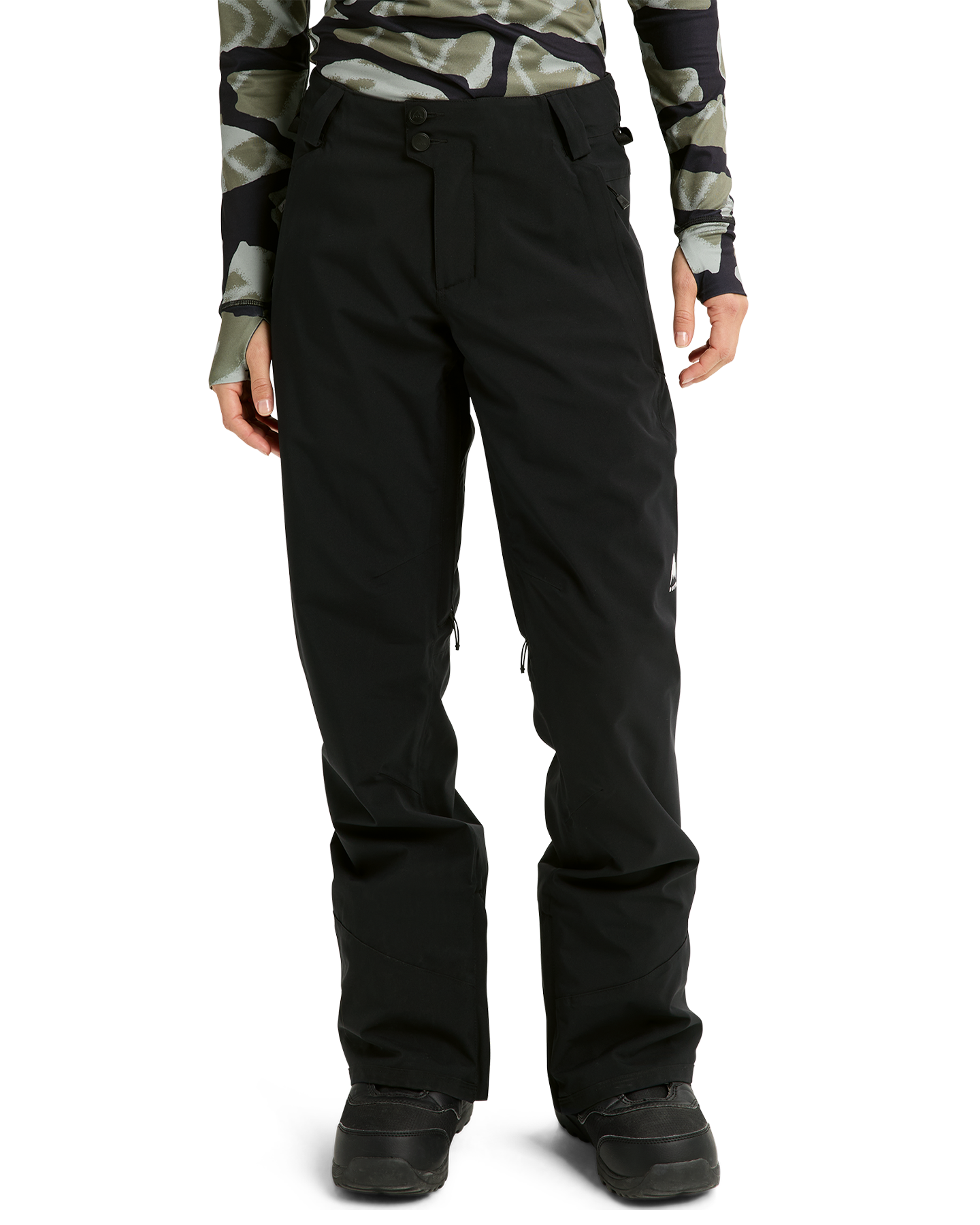 Burton Women's Reserve 2L Stretch Snow Pants - True Black Women's Snow Pants - Trojan Wake Ski Snow