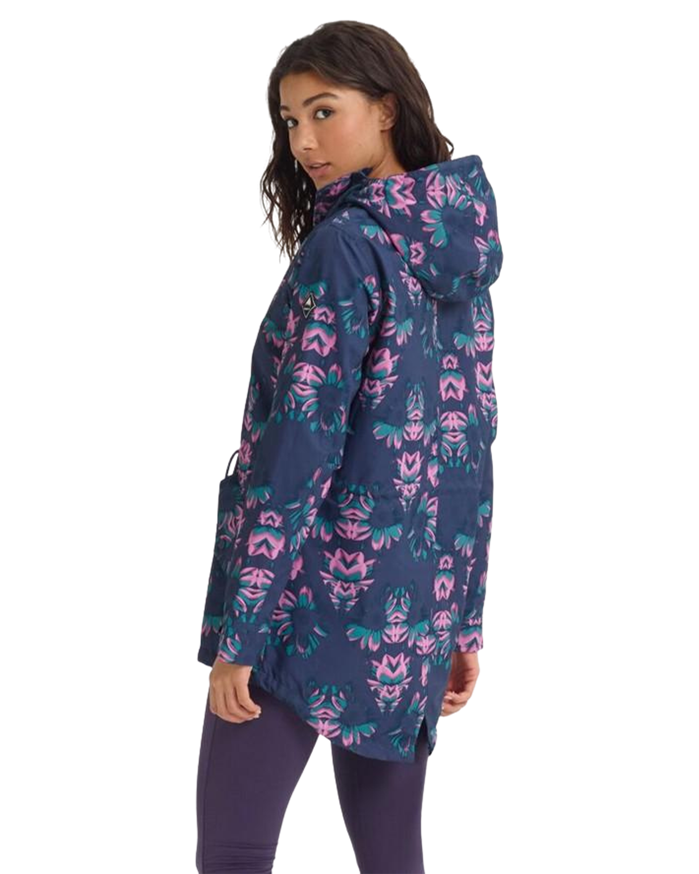 Burton Women's Sadie Rain Jacket - Dress Blue Stylus (L) Women's Snow Jackets - Trojan Wake Ski Snow