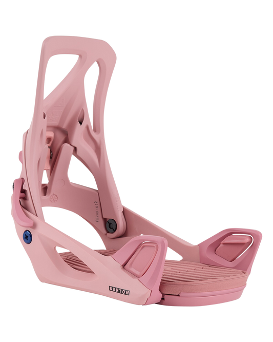 Burton Women's Step On® Re:Flex Snowboard Bindings - Powder Blush Women's Snowboard Bindings - Trojan Wake Ski Snow