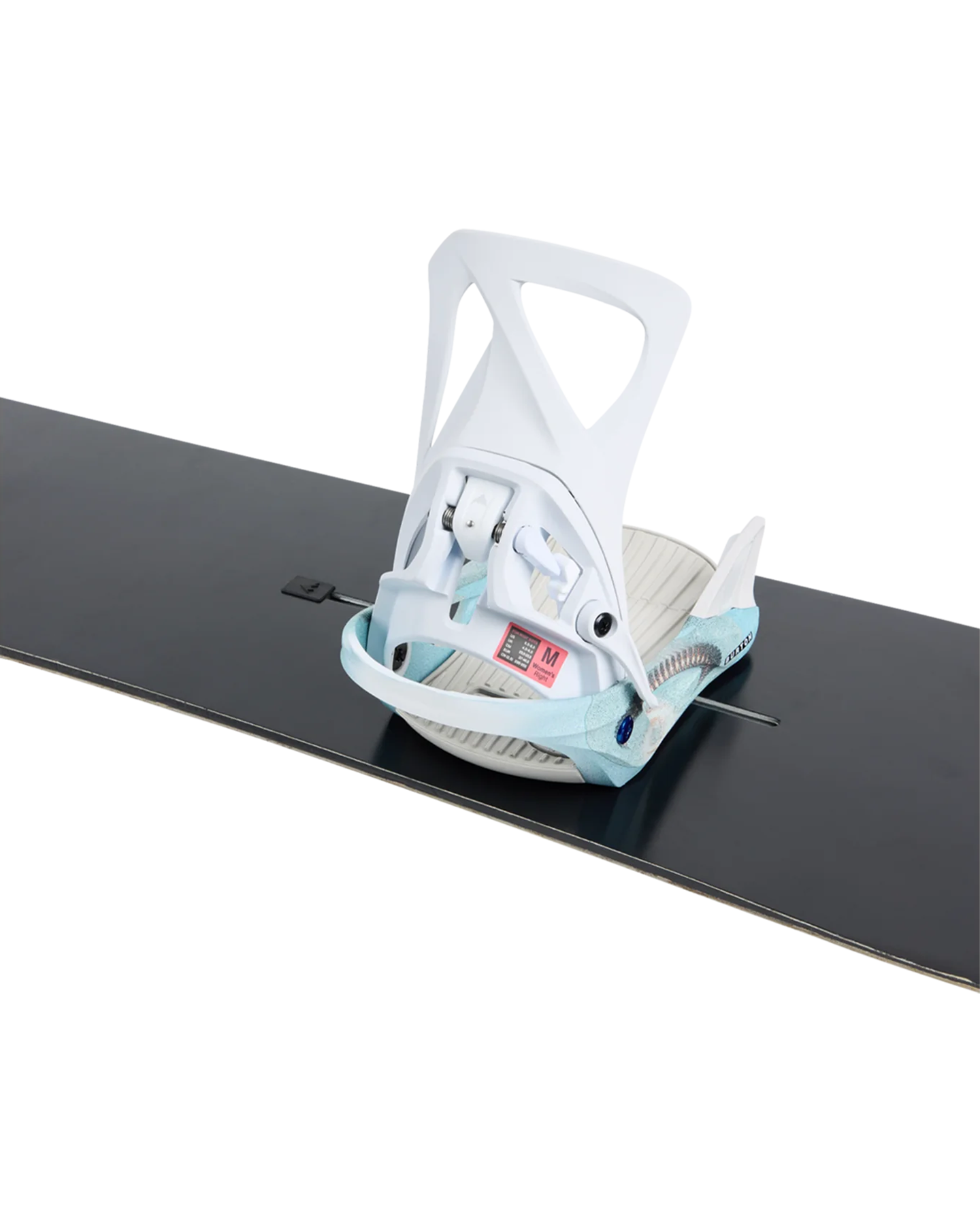 Burton Women's Step On® Re:Flex Snowboard Bindings - White / Graphic - 2024 Women's Snowboard Bindings - Trojan Wake Ski Snow
