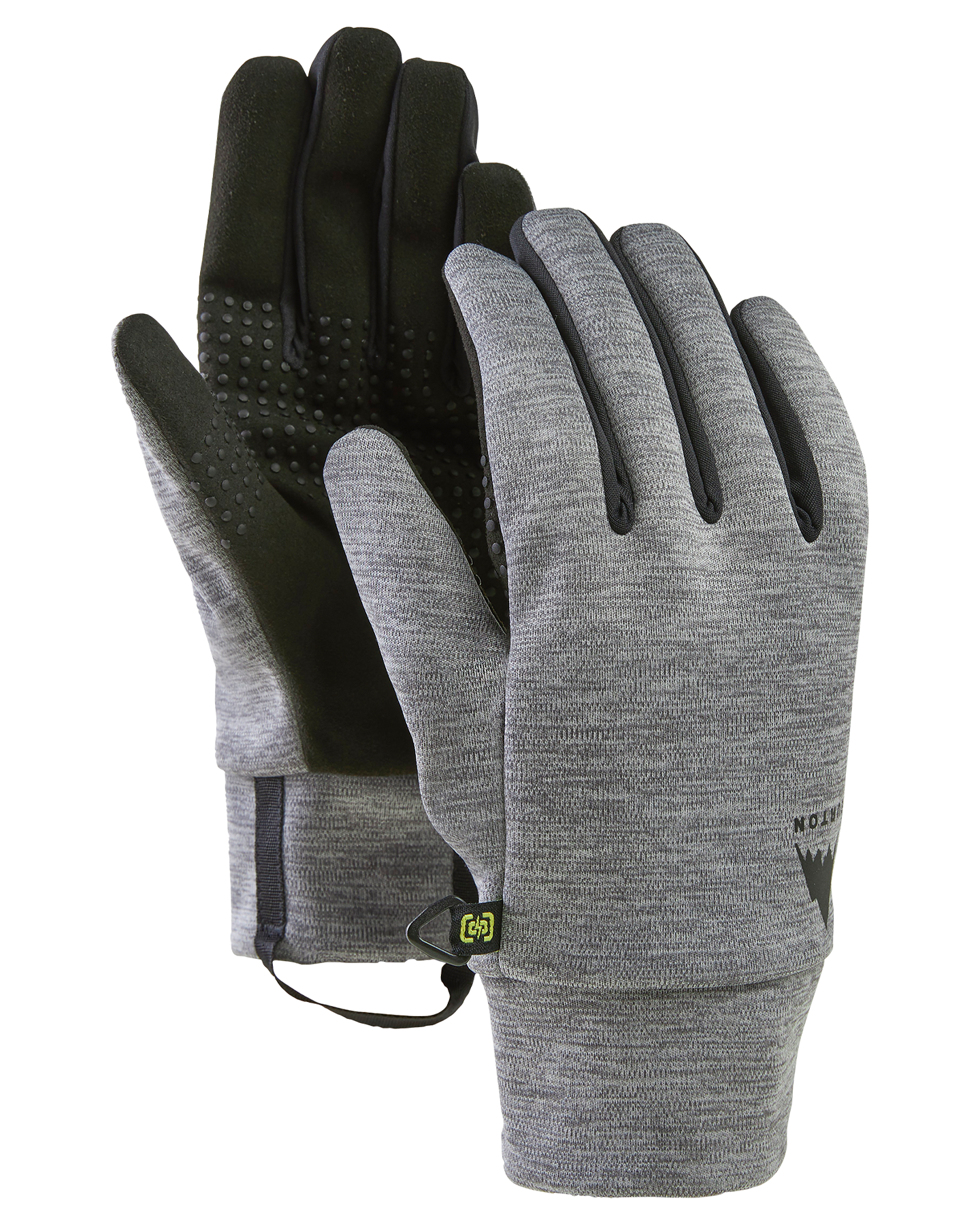 Burton Women's Touch-N-Go Snow Glove Liners - Gray Heather Women's Snow Glove Liners - Trojan Wake Ski Snow