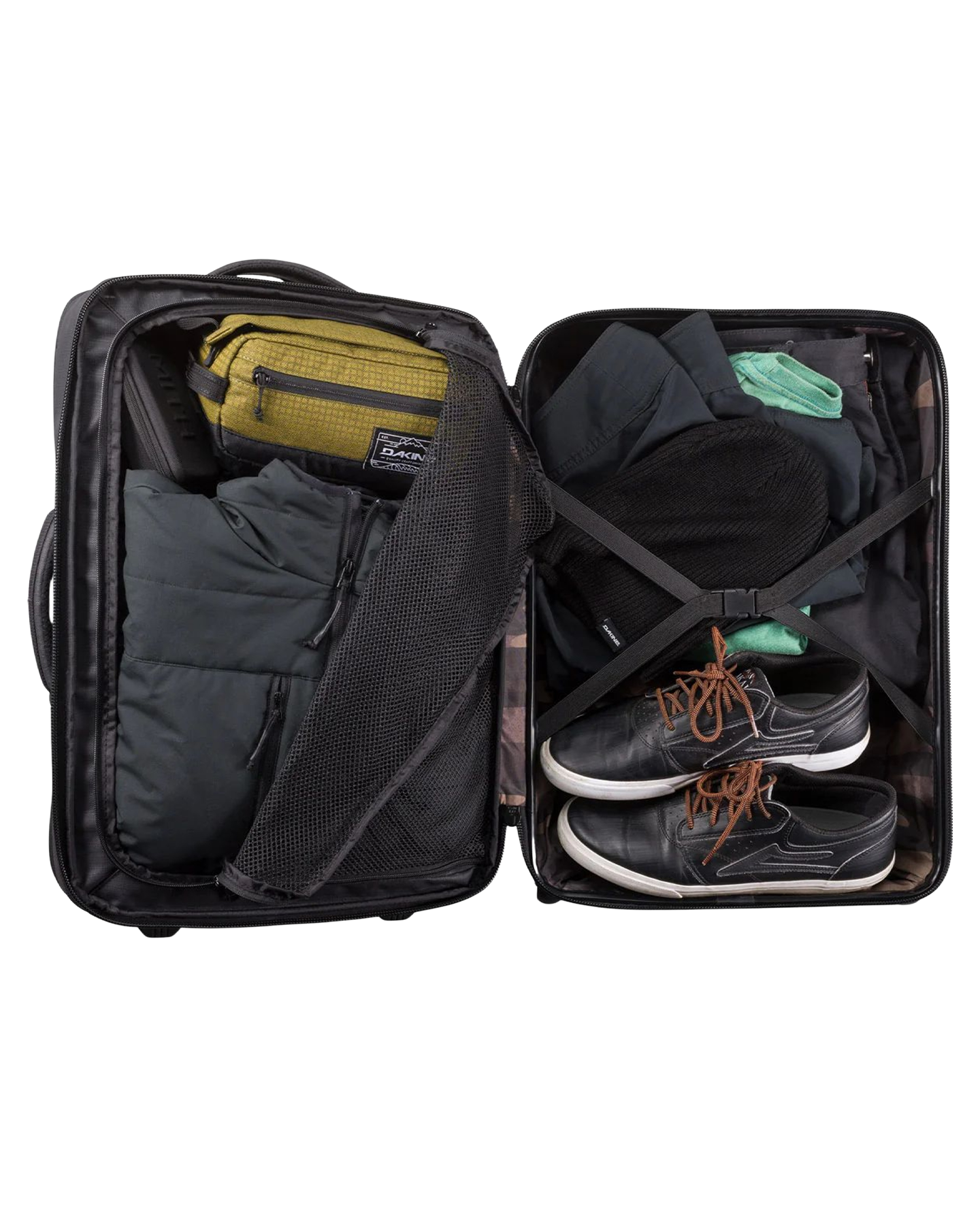 Dakine Carry On Roller 42L Travel Bag Luggage Bags - Trojan Wake Ski Snow