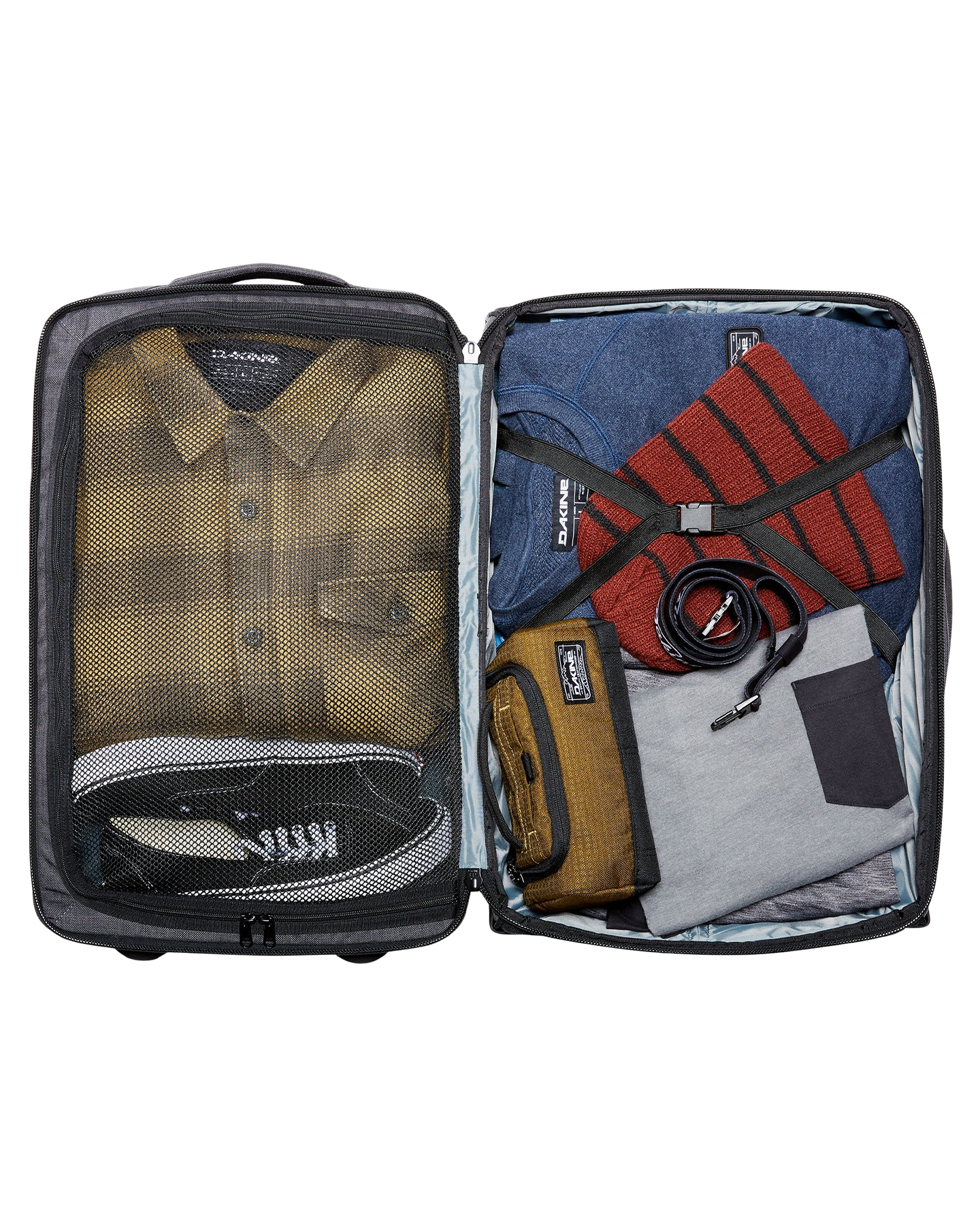 Dakine Carry On Roller 42L Travel Bag Luggage Bags - Trojan Wake Ski Snow