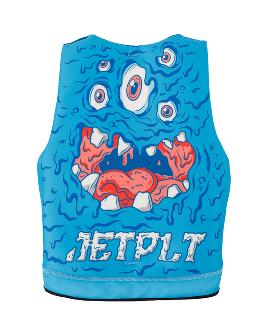 Jetpilot Boys Cause F/E Youth Eco Vest - Blue