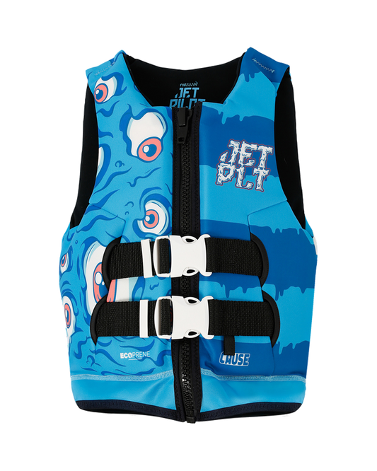 Jetpilot Boys Cause F/E Youth Eco Vest - Blue