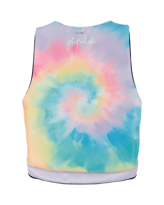 Jetpilot Girls Cause F/E Youth Eco Vest - Tie Dye