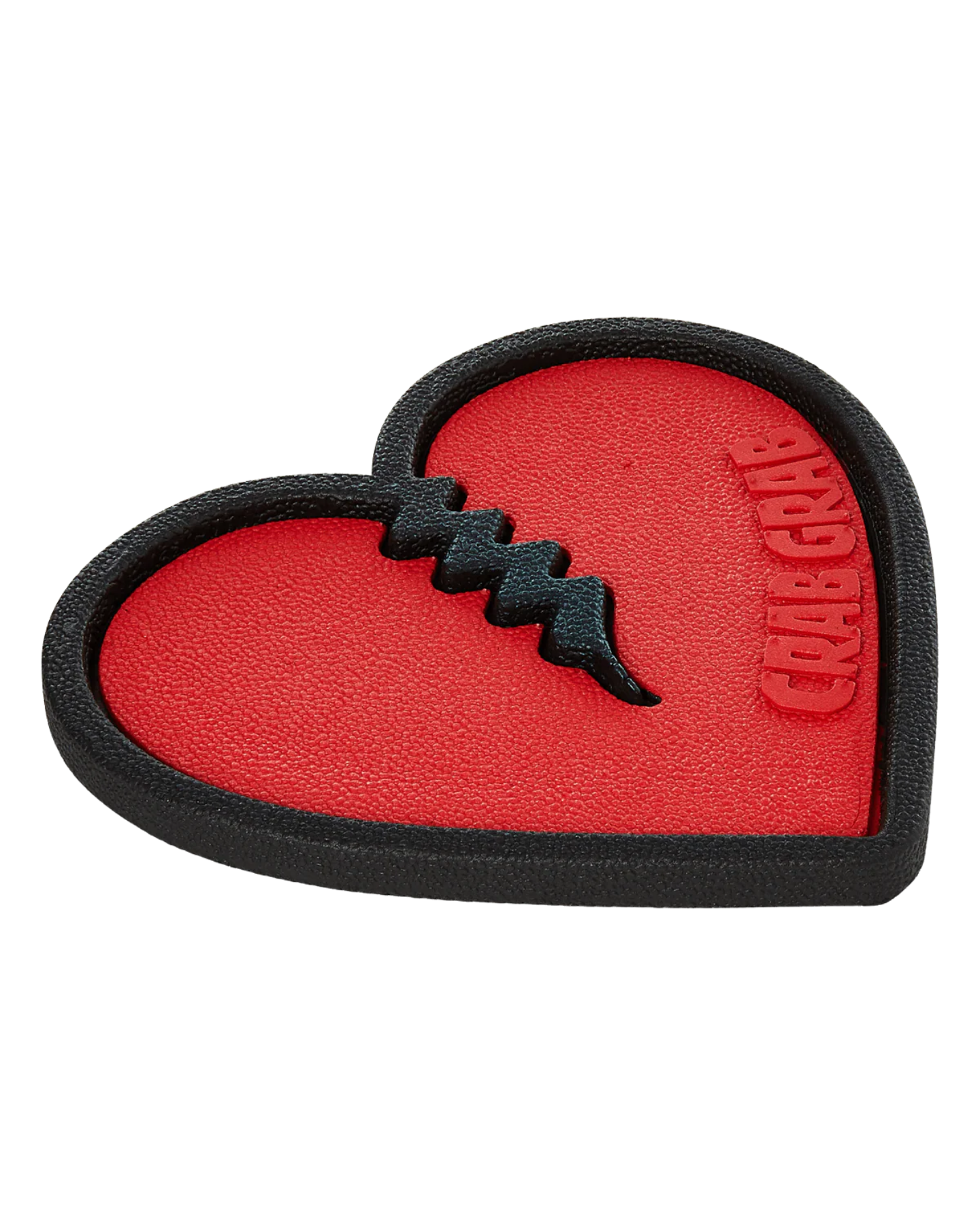 Crab Grab Mega Heart - Red / Black Stomp Pads - Trojan Wake Ski Snow