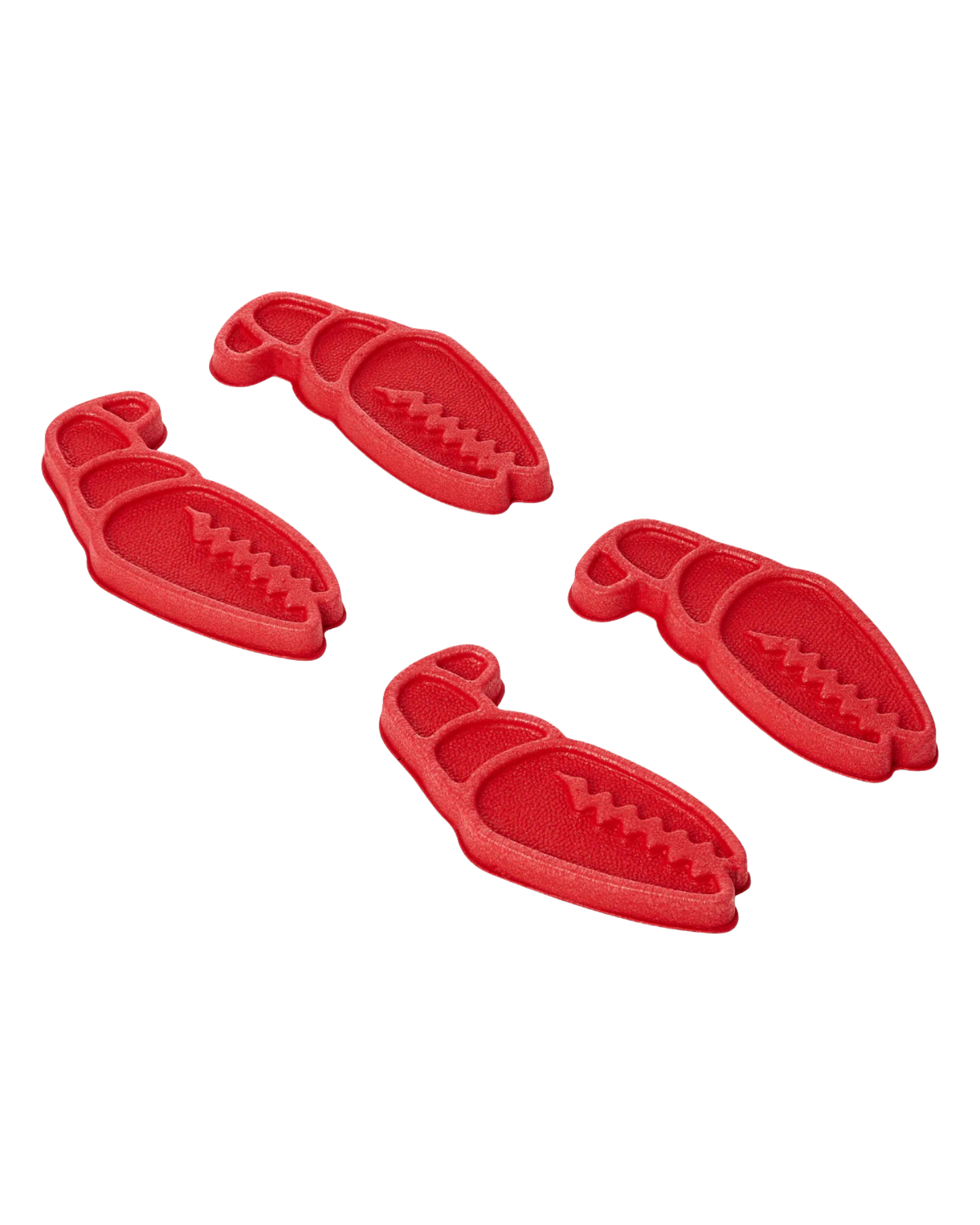 Crab Grab Mini Claws 4 Pack - Red Stomp Pads - Trojan Wake Ski Snow