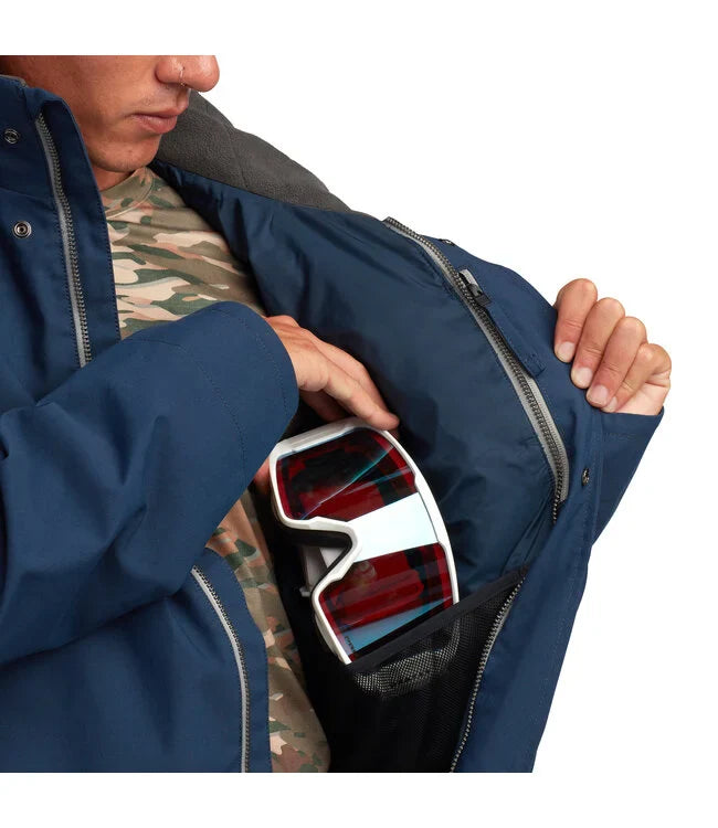 Dakine A-1 Snow Jacket - Deep Navy (XXL) Unisex Snow Jackets - Trojan Wake Ski Snow