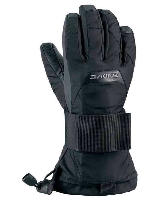 Dakine Jr. Wristguard Snow Gloves - Black Kids' Snow Gloves - Trojan Wake Ski Snow