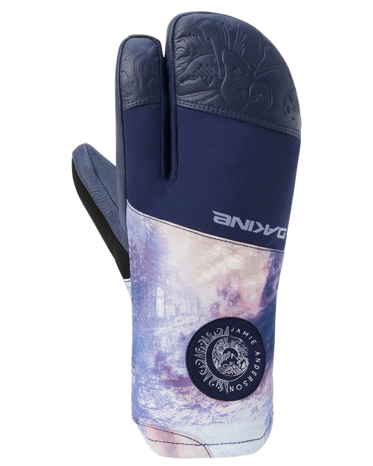 Dakine Women's Fleetwood Gore-Tex Trigger Snow Mittens - Jamie Anderson (Short) Women's Snow Gloves - Trojan Wake Ski Snow