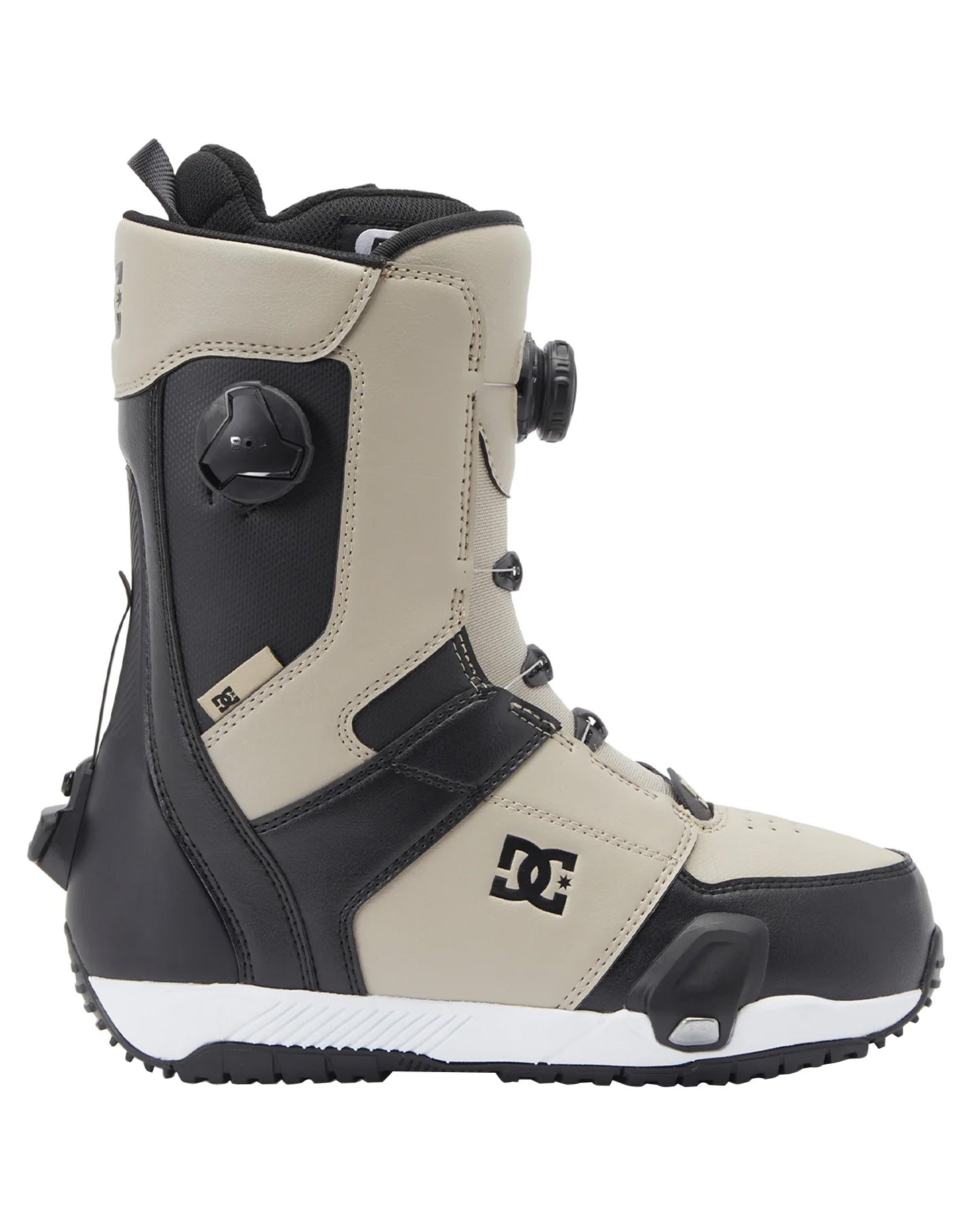 DC Control Step On BOA® Snowboard Boots - Light Brown/White Snowboard Boots - Mens - Trojan Wake Ski Snow