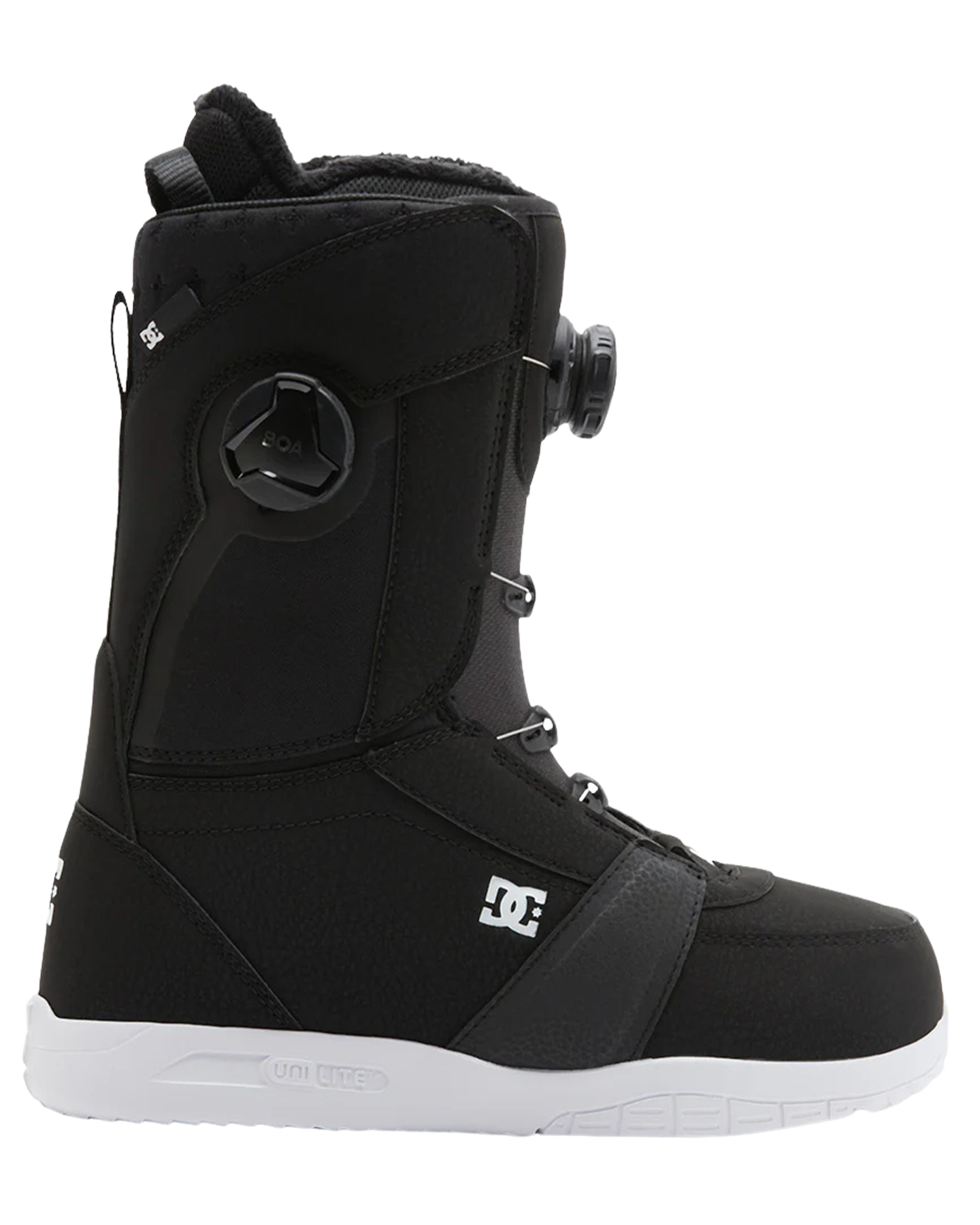 DC Women's Lotus Snowboard Boots - Black Women's Snowboard Boots - Trojan Wake Ski Snow