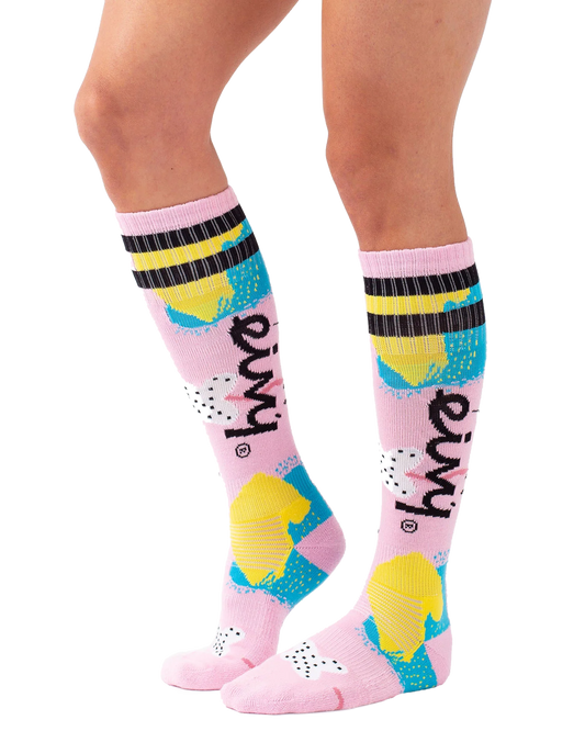Eivy Cheerleader Women's Wool Socks - Certain Shapes Socks - Trojan Wake Ski Snow