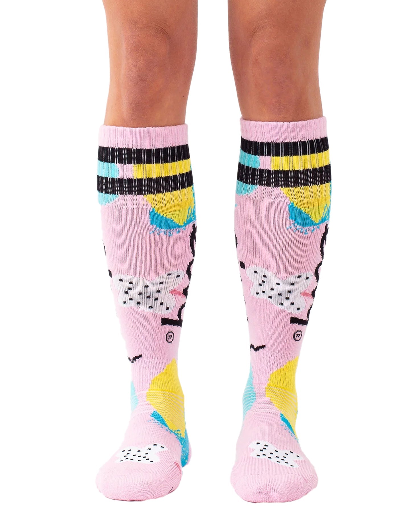 Eivy Cheerleader Women's Wool Socks - Certain Shapes Socks - Trojan Wake Ski Snow