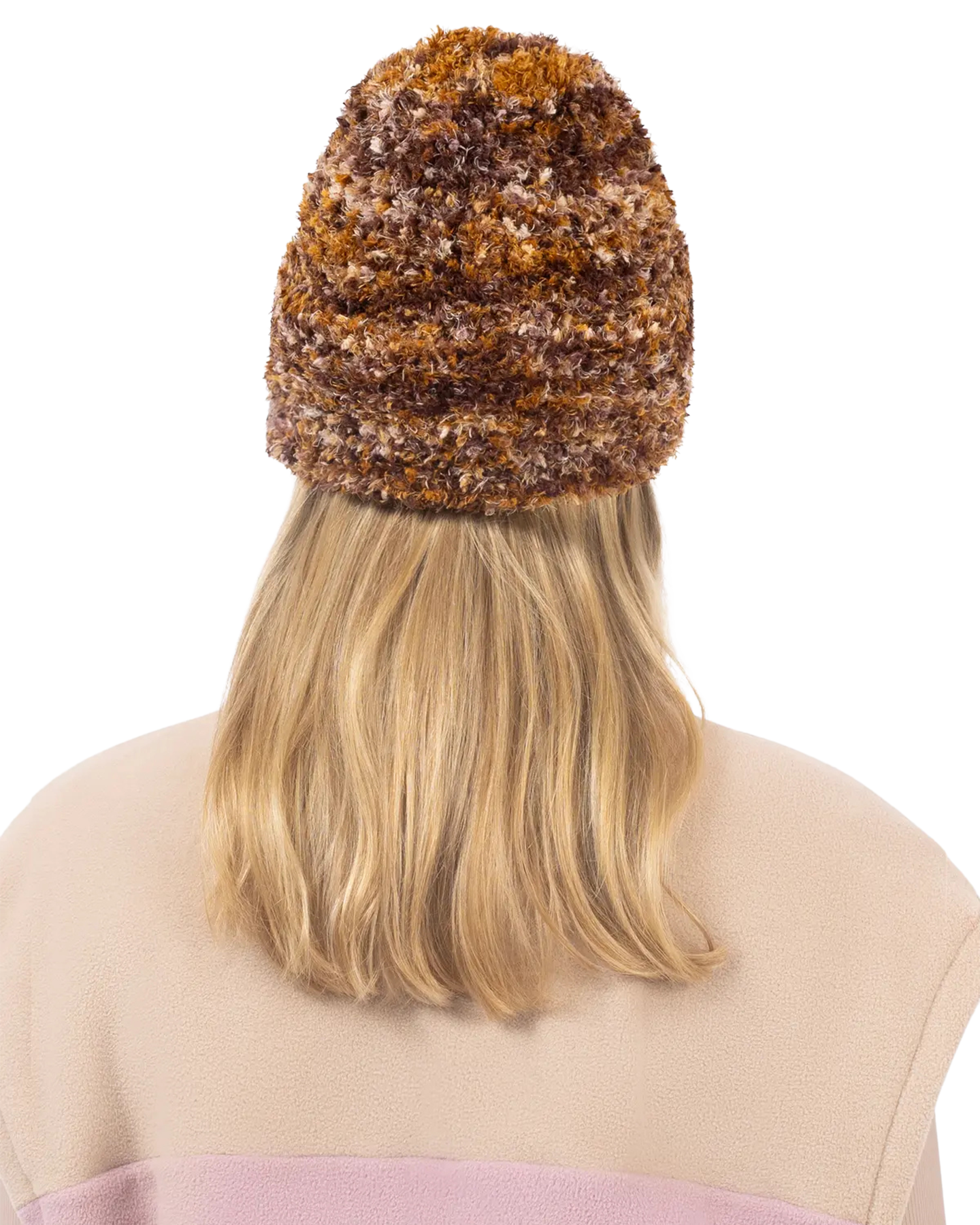 Eivy Women's Boucle Knit Beanie - Brown Women's Beanies - Trojan Wake Ski Snow