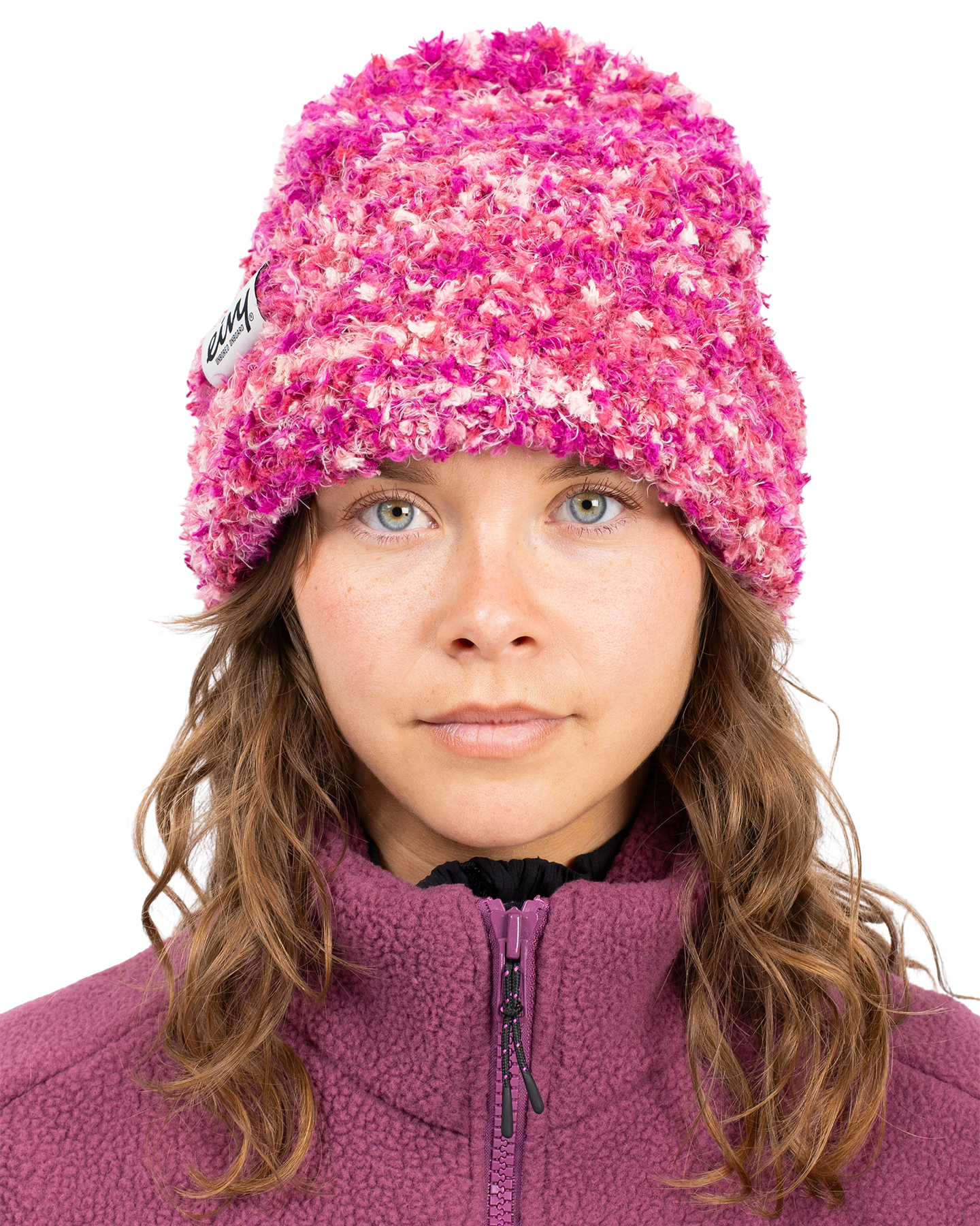 Eivy Women's Boucle Knit Beanie - Pink