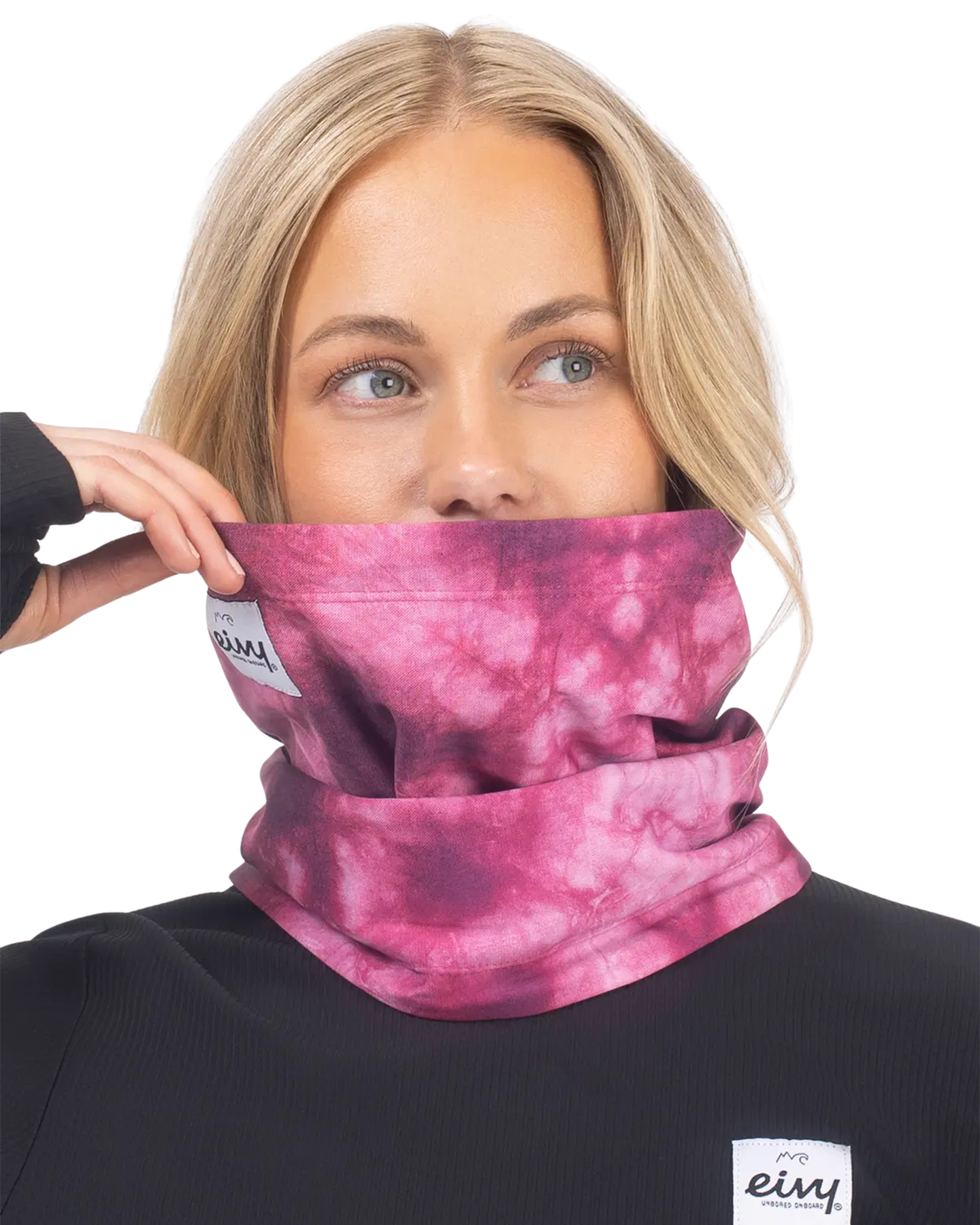 Eivy Women's Colder Beanie Neckwarmer - Dusk Tie Dye
