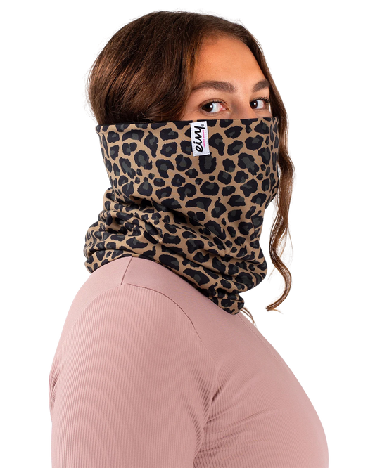 Eivy Women's Colder Neckwarmer - Leopard