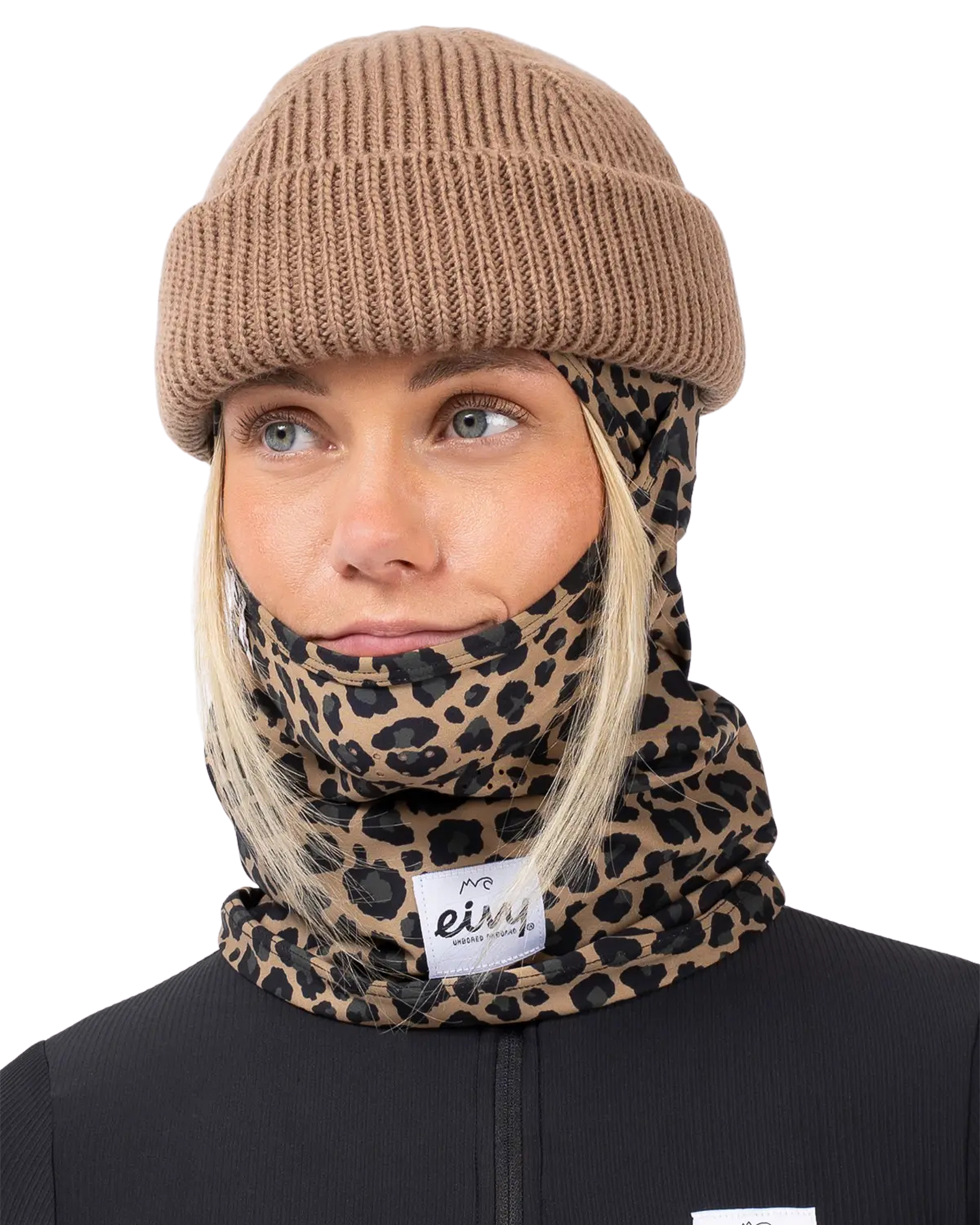 Eivy Women's Hinge Balaclava - Leopard