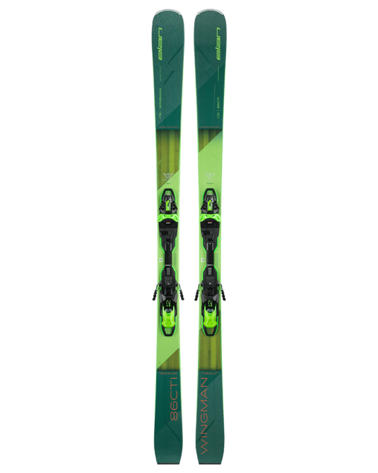 Elan Elan Wingman 86 Snow Skis W/ Emx 12 Bindings - (178) Snow Skis - Trojan Wake Ski Snow