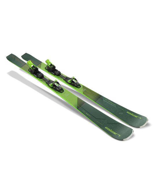 Elan Elan Wingman 86 Snow Skis W/ Emx 12 Bindings - (178) Snow Skis - Trojan Wake Ski Snow