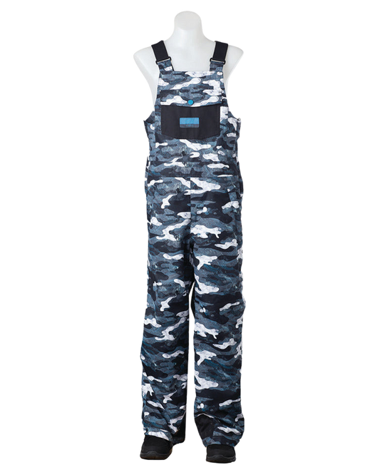 Elude Kids Limitless Bib Pant - Thunderstruck Kids' Snow Bibs - Trojan Wake Ski Snow