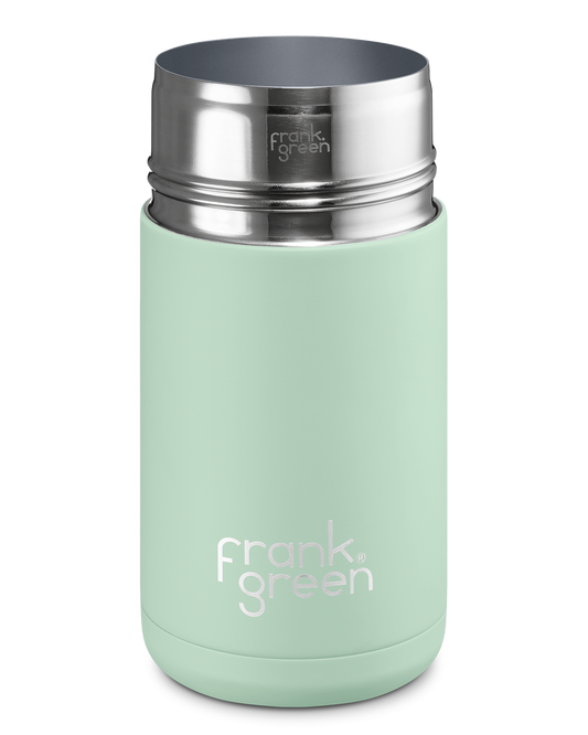 Frank Green 12Oz Ceramic Reusable Cup - Mint Gelato - 2024