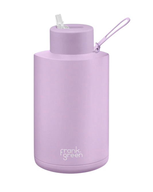 Frank Green 68Oz Reusable Bottle W/ Straw Lid - Lilac Haze Jetski Accessories - Trojan Wake Ski Snow