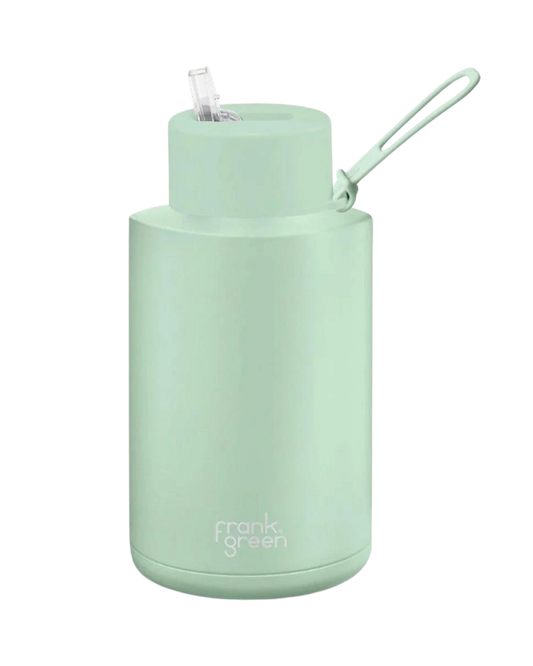 Frank Green 68Oz Reusable Bottle W/ Straw Lid - Mint Gelato Jetski Accessories - Trojan Wake Ski Snow