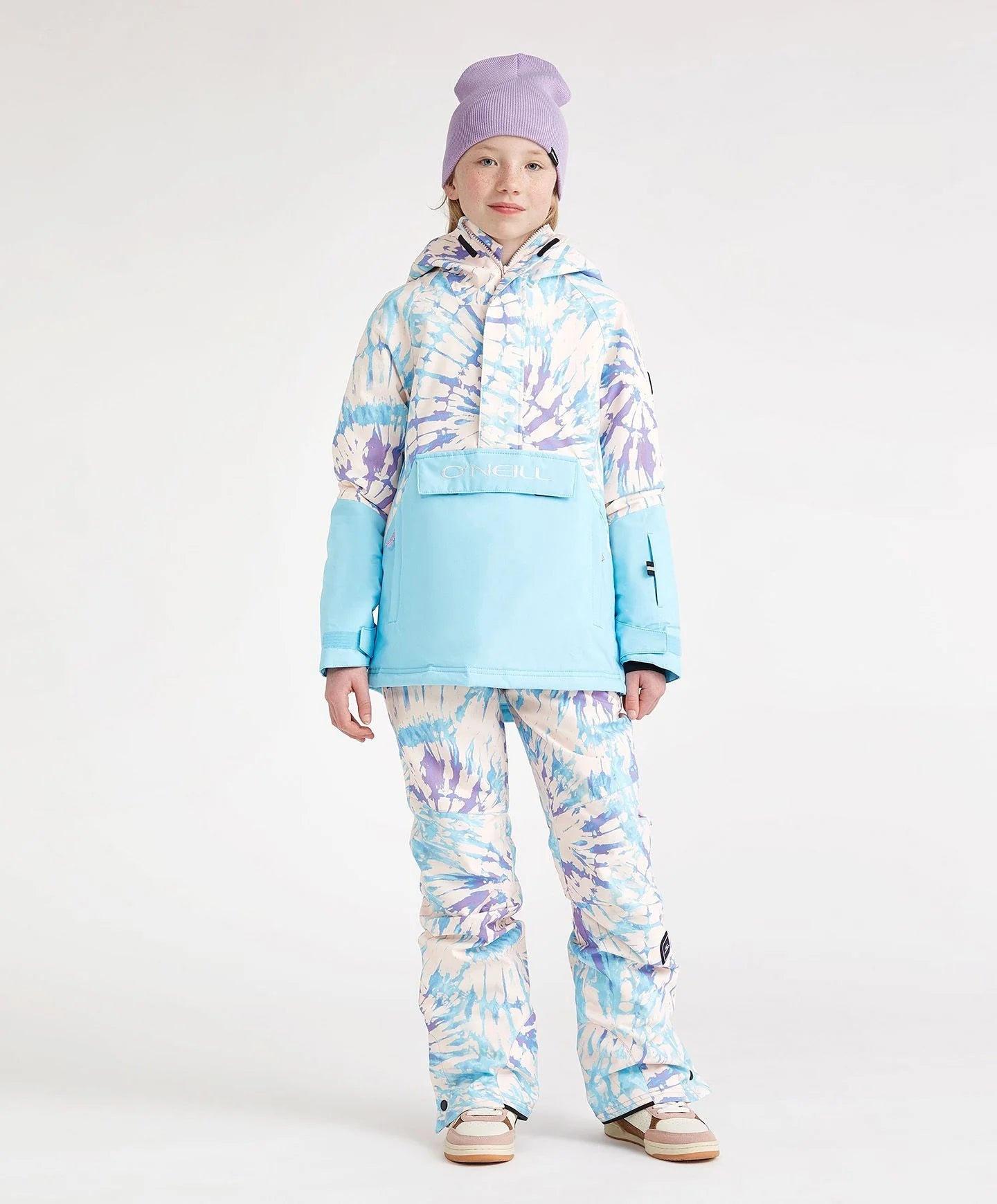 O'Neill Kids' O'Ringinals Anorak - Blue Wave Kids' Snow Jackets - Trojan Wake Ski Snow