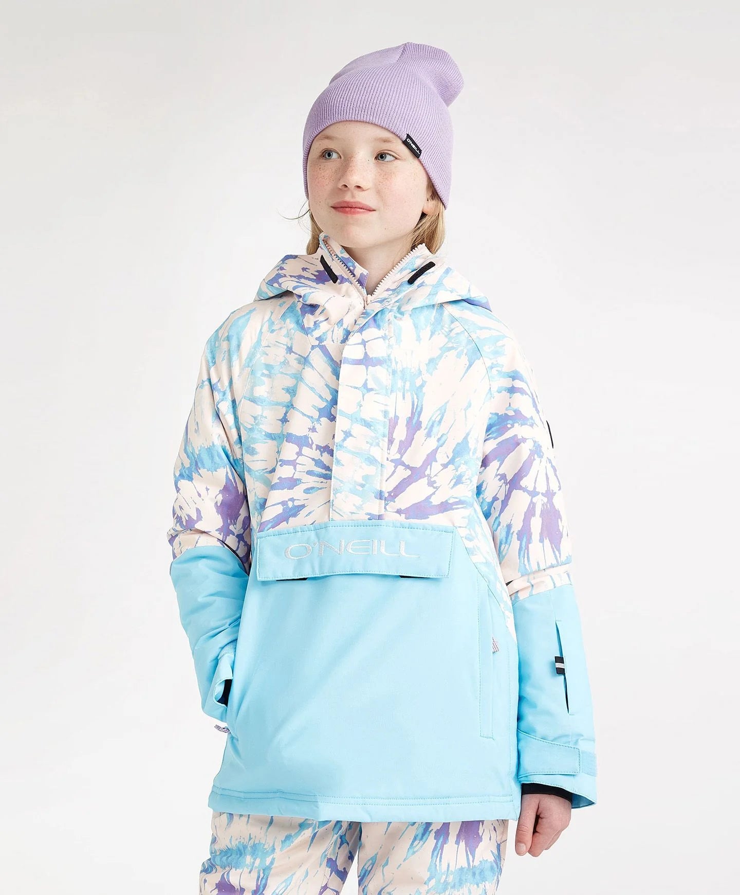 O'Neill Kids' O'Ringinals Anorak - Blue Wave Kids' Snow Jackets - Trojan Wake Ski Snow
