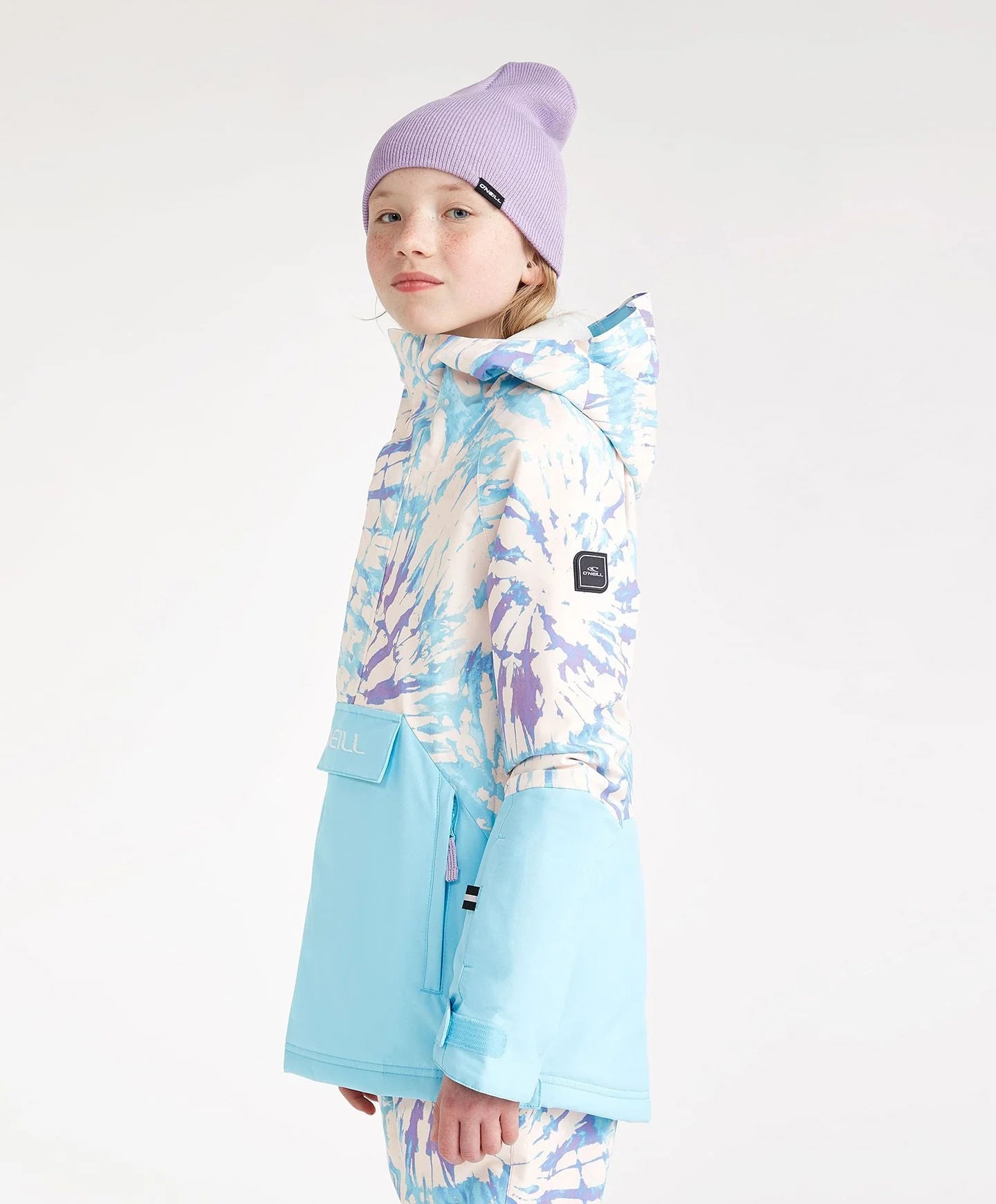 O'Neill Kids' O'Ringinals Anorak - Blue Wave Kids' Snow Jackets - Trojan Wake Ski Snow