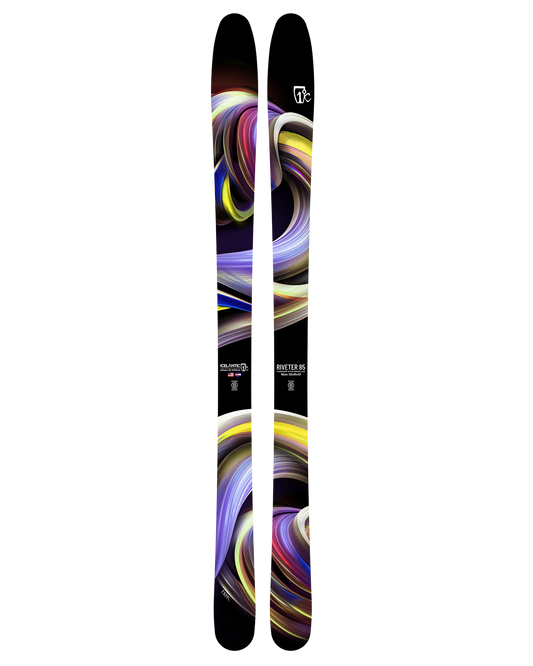 Icelantic Women's Riveter 85 Snow Skis - 2025 Snow Skis - Trojan Wake Ski Snow