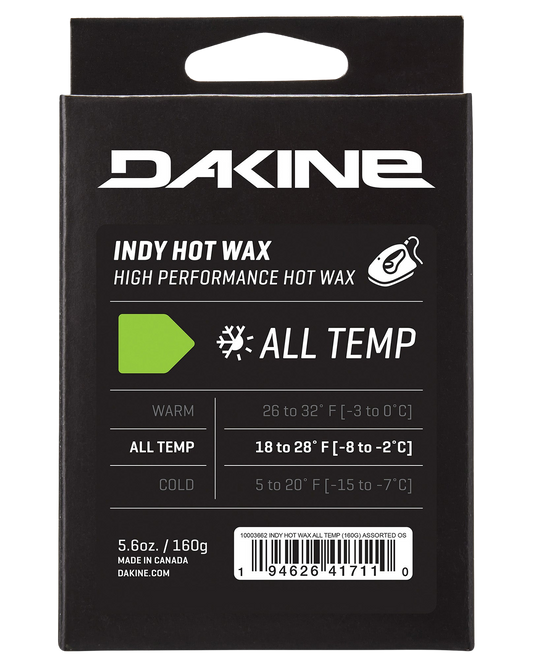 Dakine Indy Hot Wax - All Temp Snowboard & Ski Wax - Trojan Wake Ski Snow