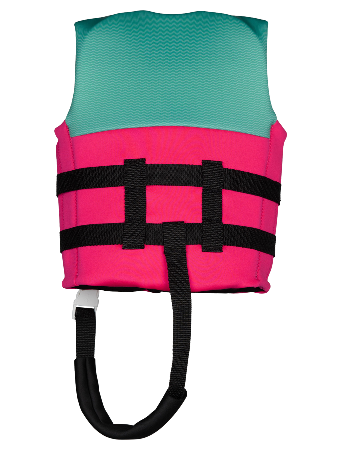 Ivy Girls' Vest - Neon Pink / Bright Teal Life Jackets - Trojan Wake Ski Snow