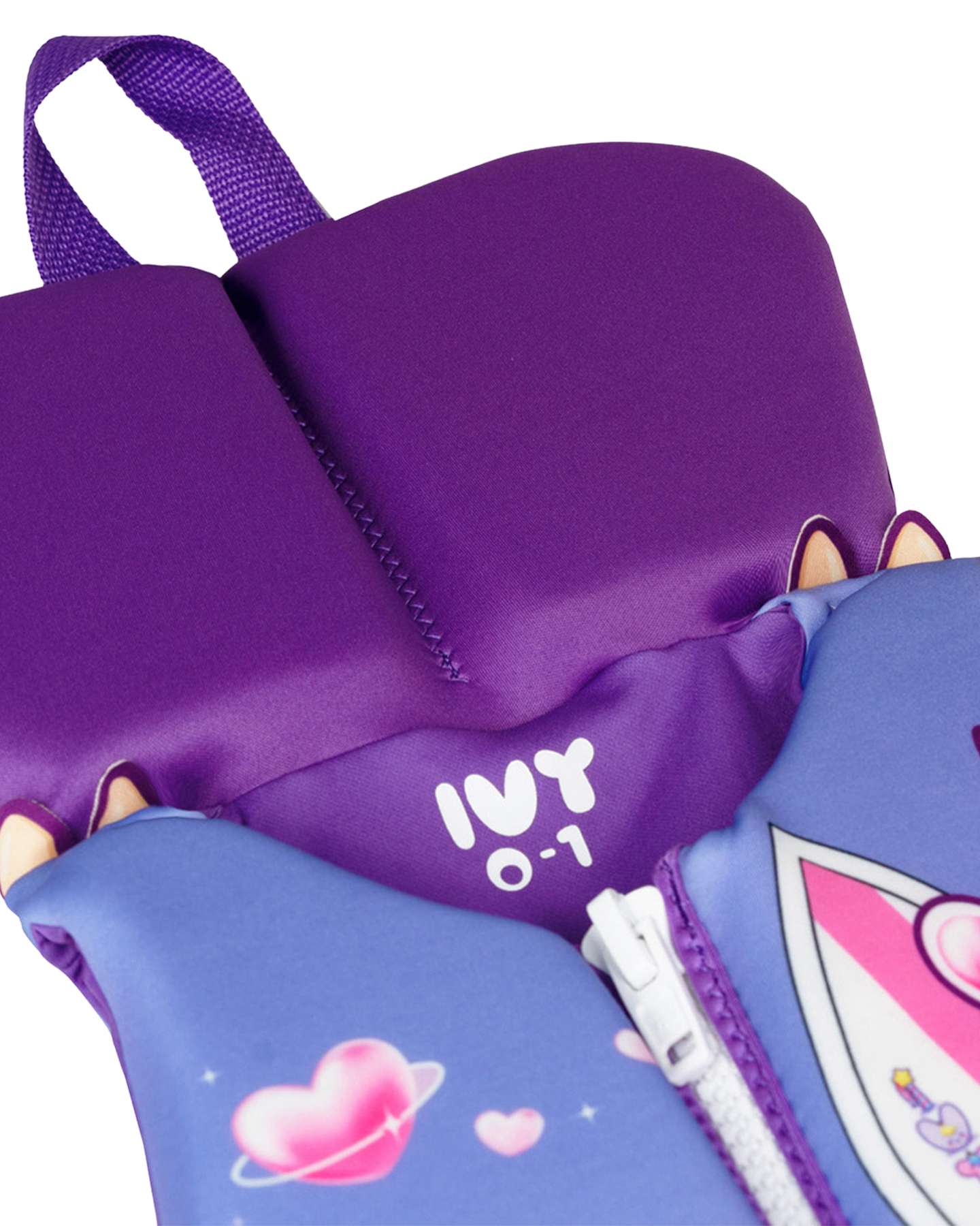 Ivy Girls' Vest W/ Collar - Twilight Sparkle Life Jackets - Trojan Wake Ski Snow