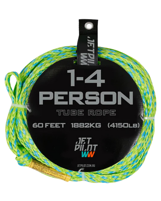 Jetpilot 1-4 Person Tube Rope - Green