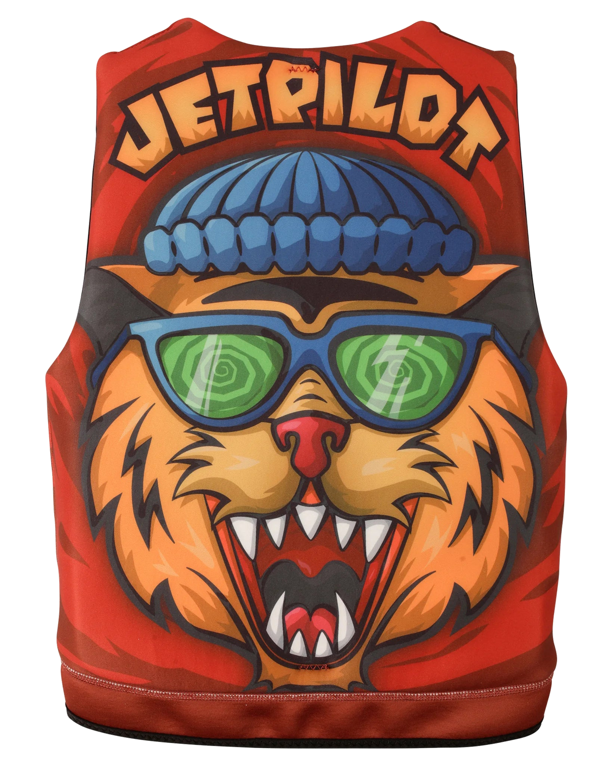 Jetpilot Boys Cause F/E Youth Eco Vest - Red - view 5