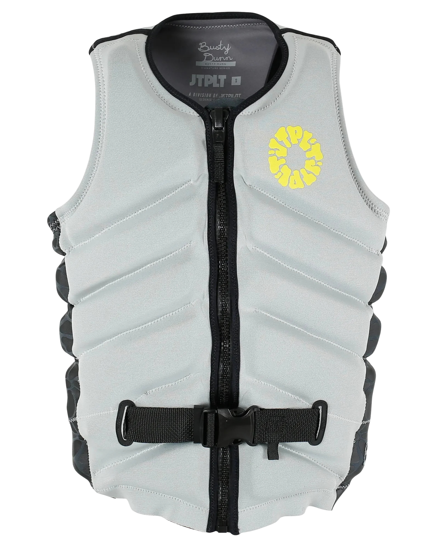Jetpilot Men's Busty X1 Fe Neo Vest - Light Grey Life Jackets - Trojan Wake Ski Snow