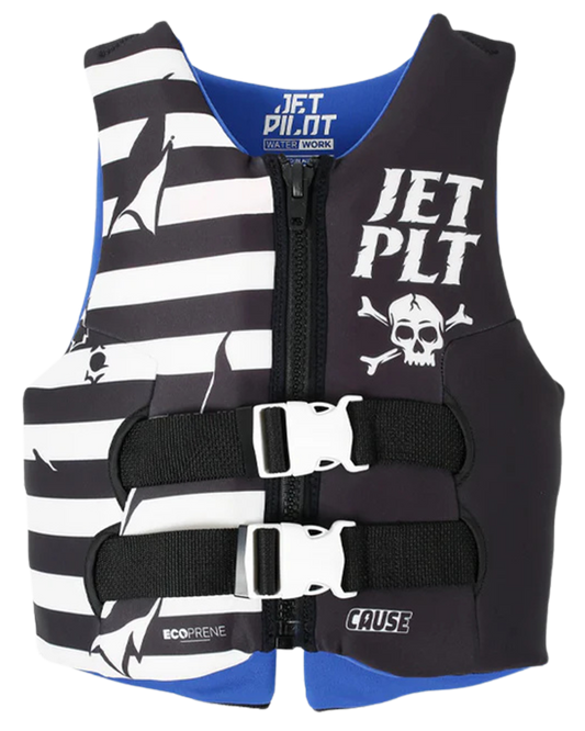 Jetpilot Boys' Cause F/E Youth Eco Vest - Black